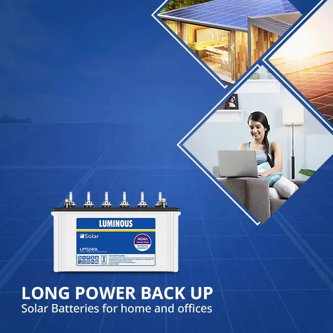 Luminous solar battery 40 ah - lpt1240h