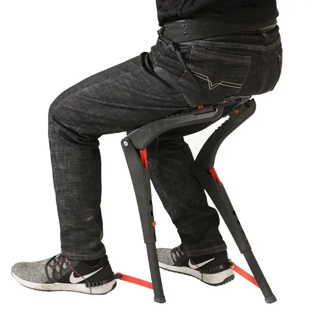Luxora Portable Wearable Exoskeleton Outdoor Sports Folding Chair