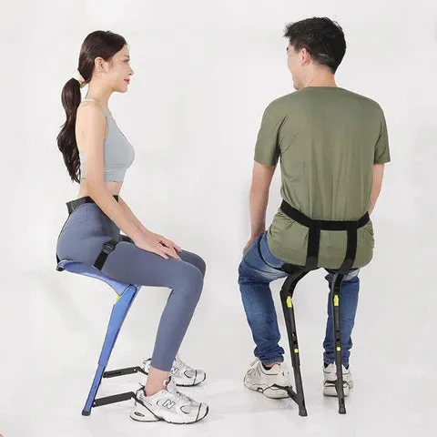 Luxora Portable Wearable Exoskeleton Outdoor Sports Folding Chair