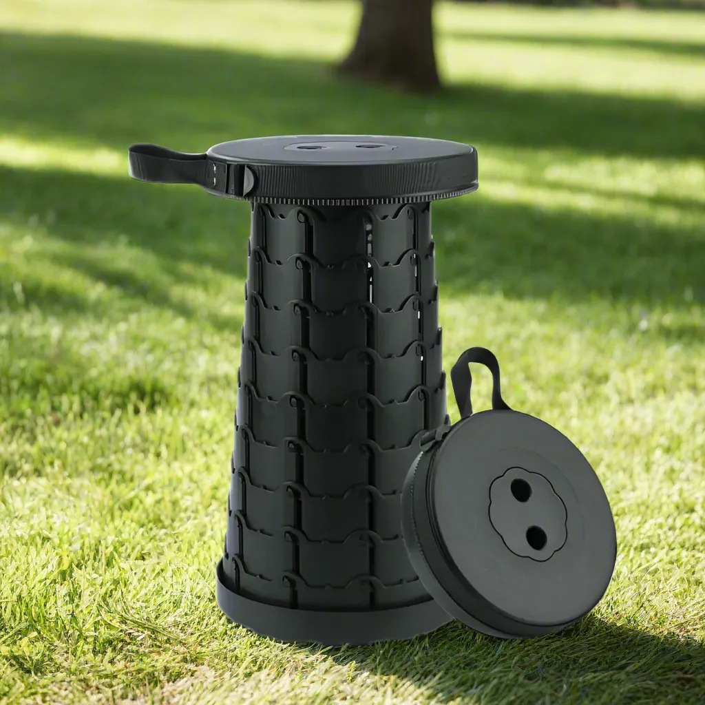 Luxora Ultra Light Retractable Stool for Outdoor Comfort
