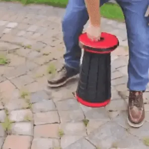 Luxora Ultra Light Retractable Stool for Outdoor Comfort