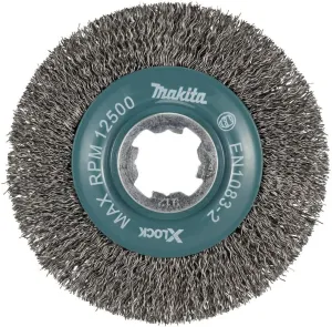 Makita D-72665 X-Lock 4-1/2" Carbon Steel Crimped Wire Wheel Brush