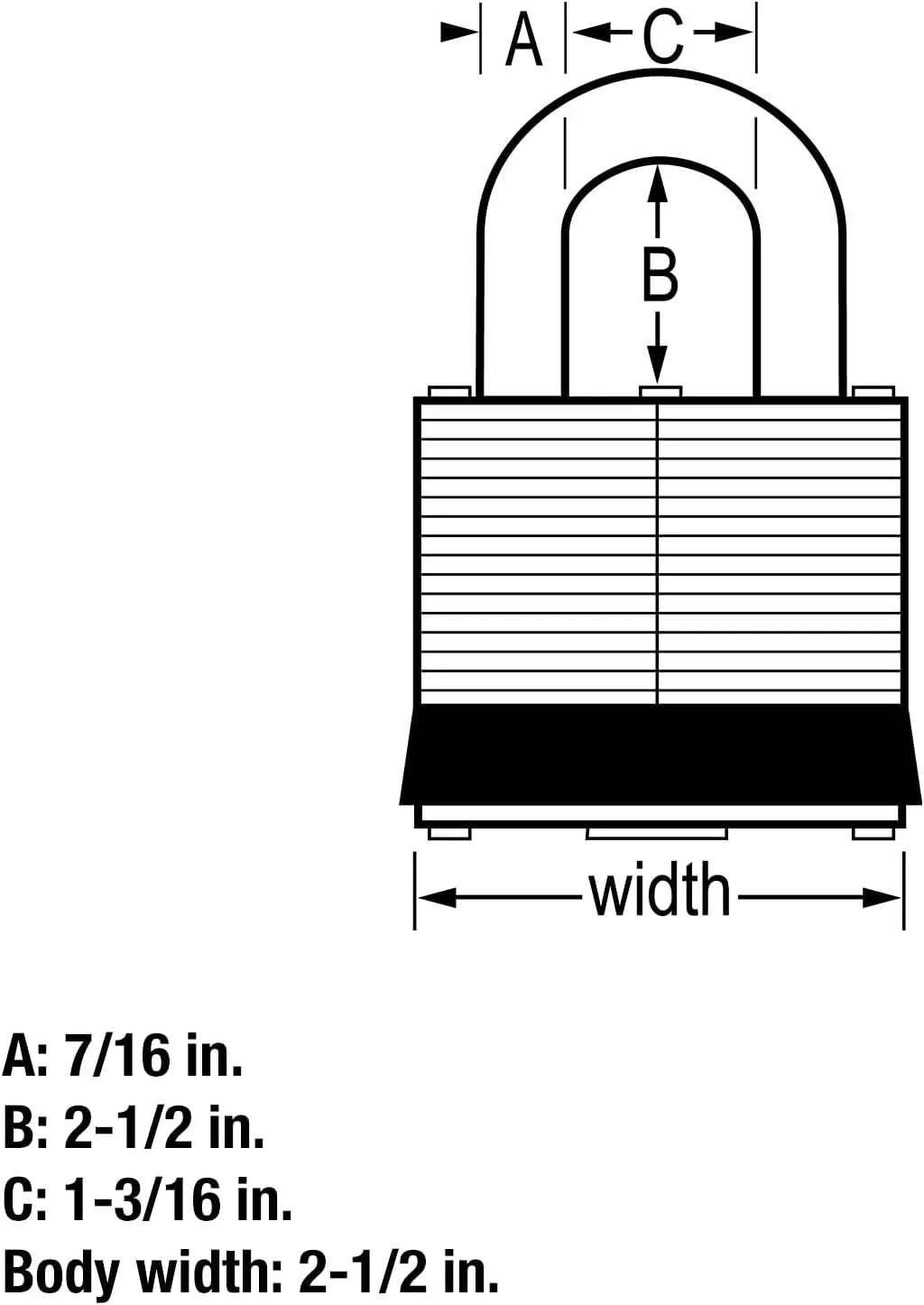 Master Lock 15SSTLJ Stainless Steel Outdoor Padlock with Key, 2 Pack Keyed-Alike, Gray