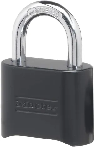 Master Lock 178D Set Your Own Combination Lock, 1 Pack, Black