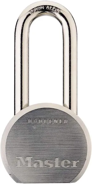 Master Lock 930DLHPF Padlock with Key, Hardened Steel