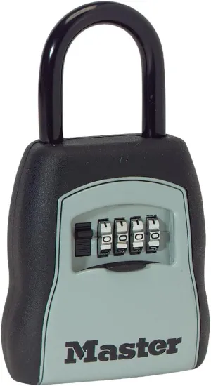 Master Lock Box 5400D - Resettable Combination Lock, Vinyl and Steel Material