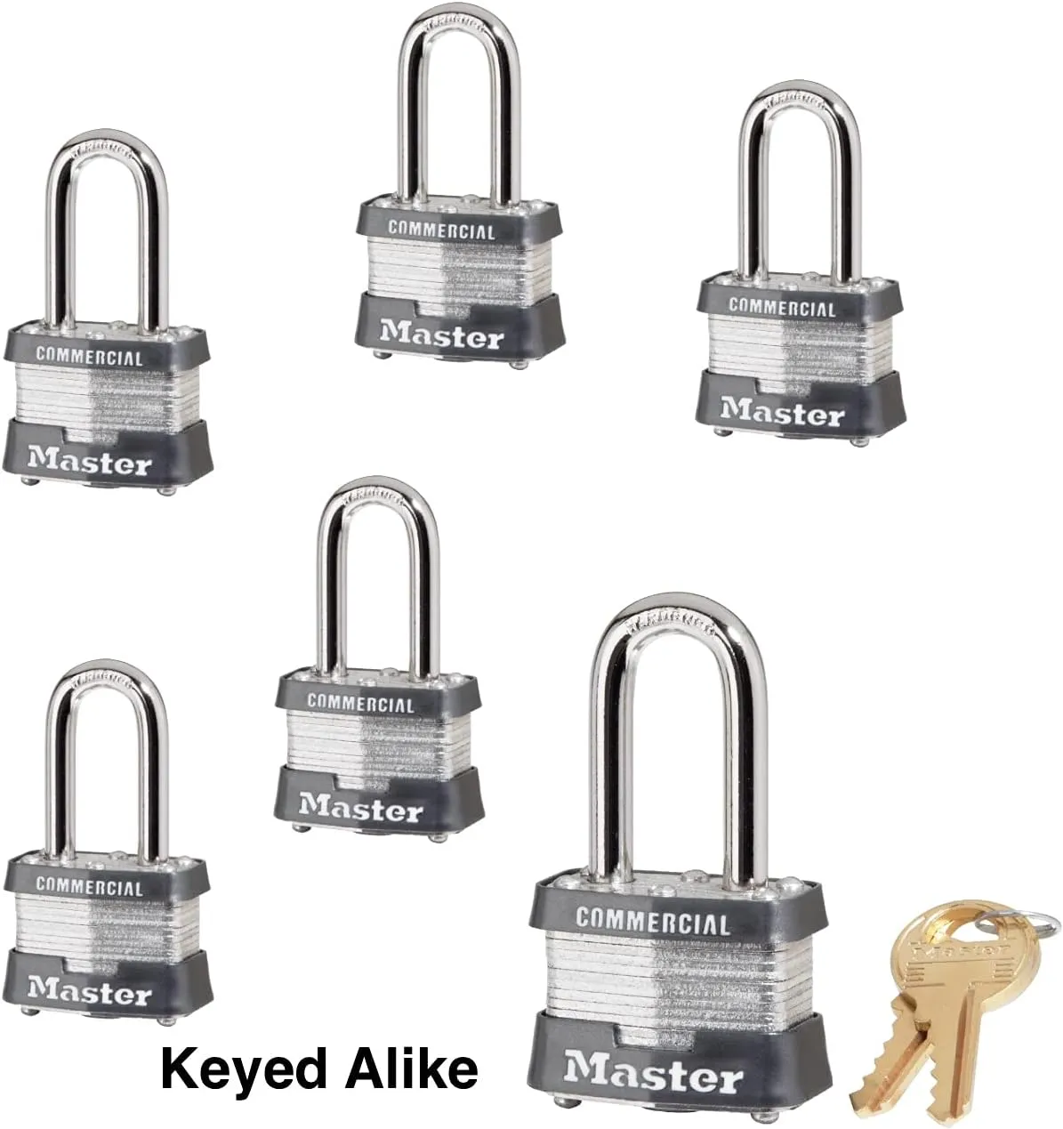 Master Lock - Keyed Alike Locks 3KALF-6