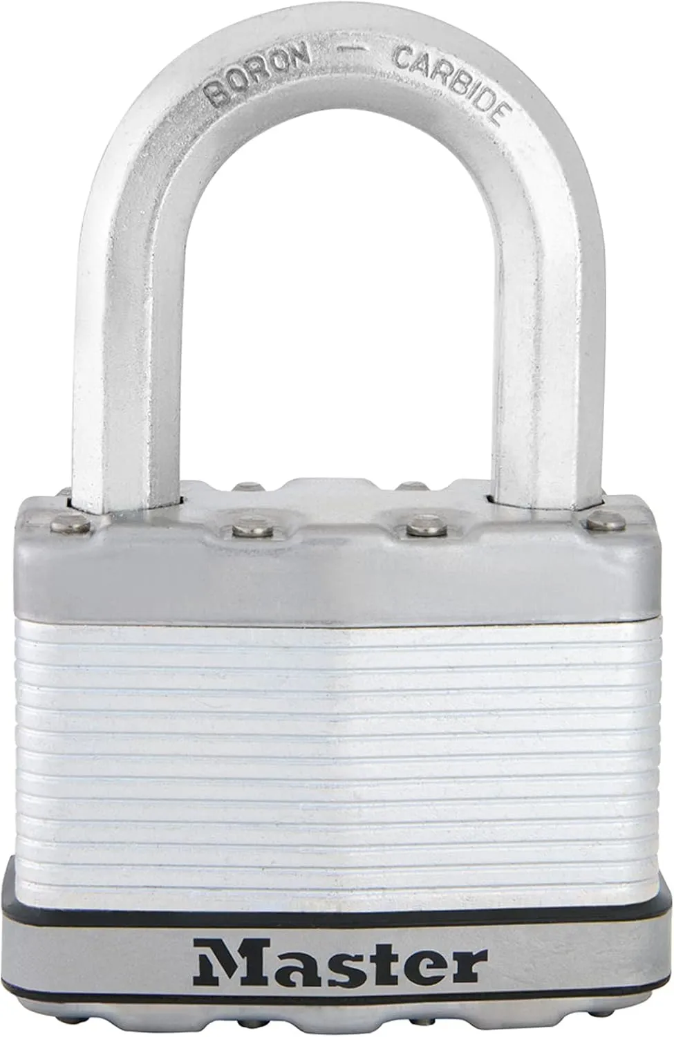 Master Lock M15XDLF Magnum Heavy Duty Padlock with Key, 1 Pack, Laminated