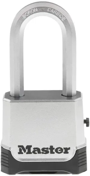 Master Lock M176XDLH Heavy Duty Outdoor Set Your Own Combination Lock, 1 Pack, Silver