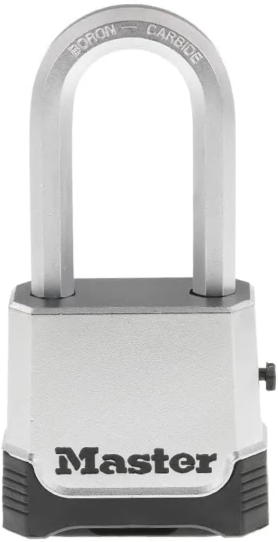 Master Lock M176XDLH Heavy Duty Outdoor Set Your Own Combination Lock, 1 Pack, Silver