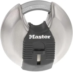Master Lock M40XKADCCSEN M40XKAD Discus Lock, Keyed Alike, Silver
