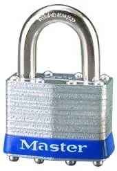Master Lock No. 1 Universal Pin Laminated Padlock 1UP (Pack of 6)