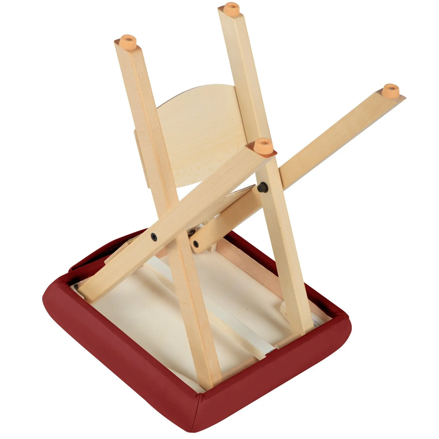 Master Massage Wooden Folding Massage Stool