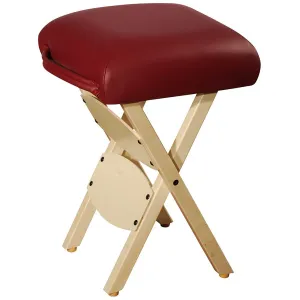 Master Massage Wooden Folding Massage Stool