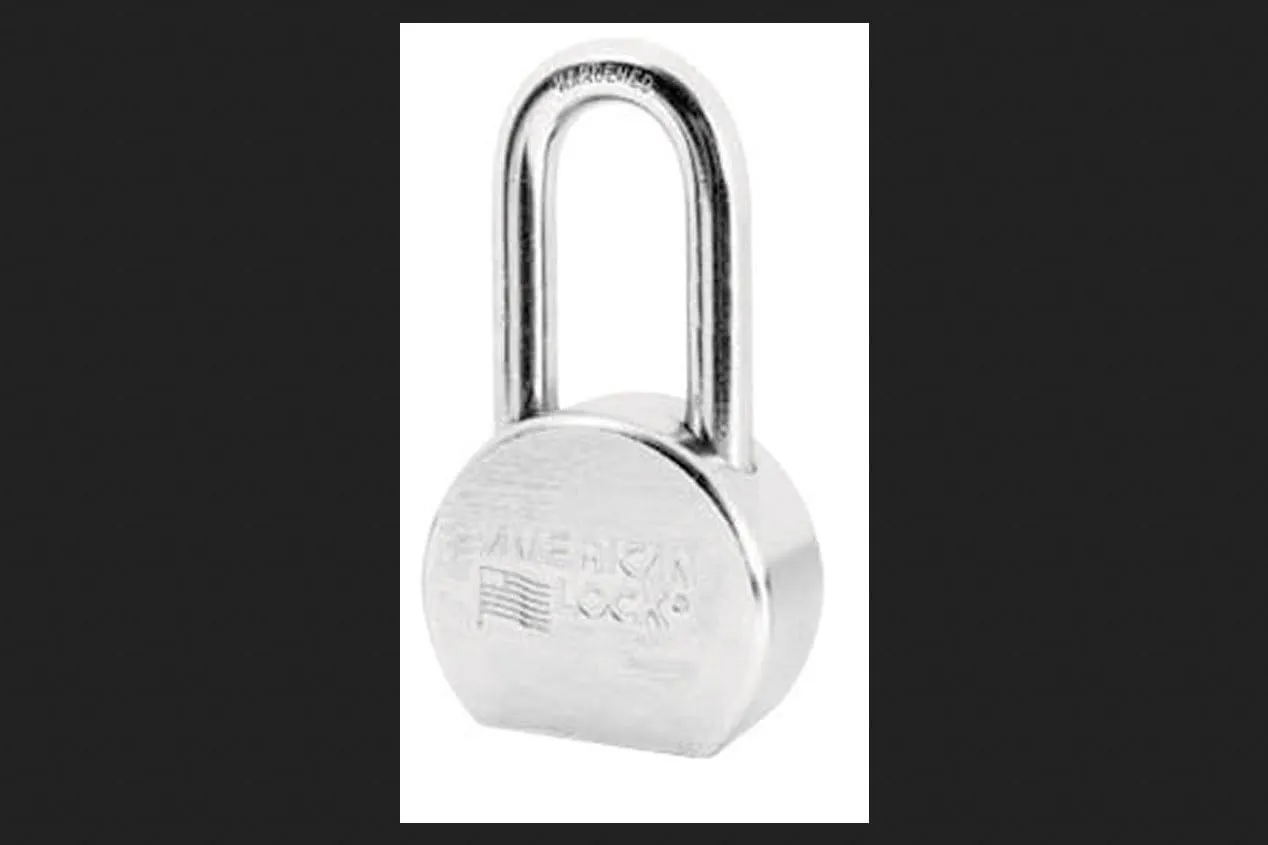 MASTERLOCK A701, 2-1/2", Chrome