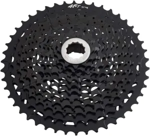 Microshift G11 Cassette - 11 Speed, 11-46T, Alloy Spider, Black, ED Coated
