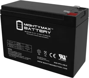 Mighty Max Battery 12V 10AH Battery Replacement for Fenton Technologies PowerPure M3000