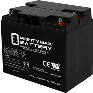 Mighty Max Battery 12V 22AH SLA Battery Replacement for Maquet-Stierlen CS300-2 Pack