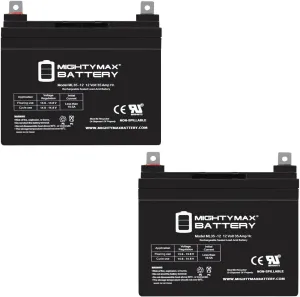 Mighty Max Battery 12V 35AH Battery Replacement for PS-12330 NB, PDC-12350-2 Pack Brand Product