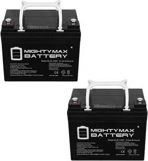 Mighty Max Battery 12V 35AH INT Battery Replacement for Hoveround MPV2-2 Pack