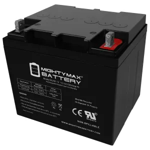 Mighty Max Battery 12V 50AH Replacement Battery for Permobil Hexior