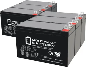 Mighty Max Battery 12V 9AH Battery Replaces Xantrex Powerpack Emergency 400 Jumpstarter - 8 Pack