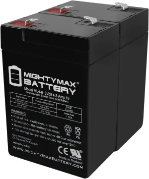 Mighty Max Battery 6v 4000 mAh UPS Battery for Eagle Picher CF6V4.5-2 Pack