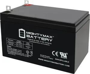 Mighty Max Battery ML15-12NB 12V 15Ah Replacement Battery Compatible with Power-Sonic PS-12120 NB