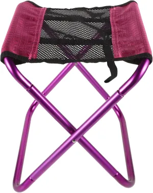 Milisten Portable Folding Chair Lightweight Camping Stool for Outdoor Activities Comfortable Fishing and Picnic Use Compact Design Easy Storage for Gardens Travel and Sports Events