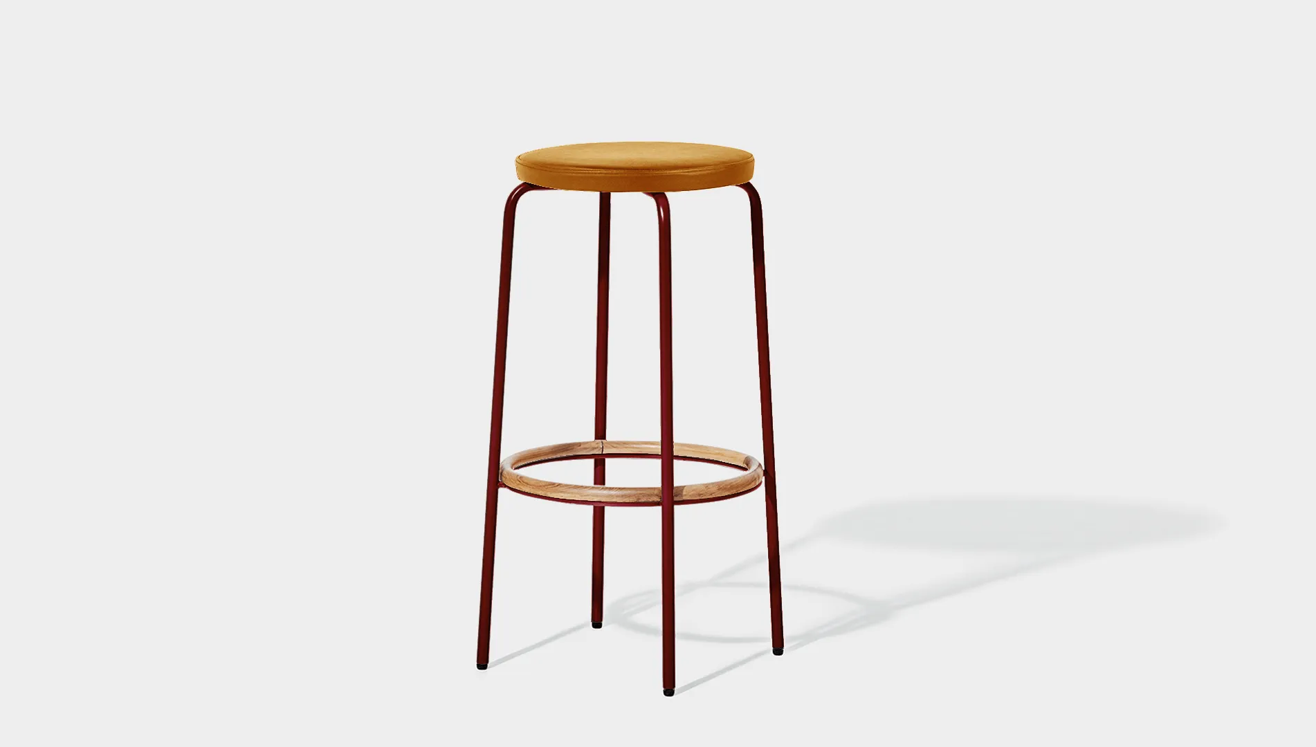 Milton Stool - Upholstered