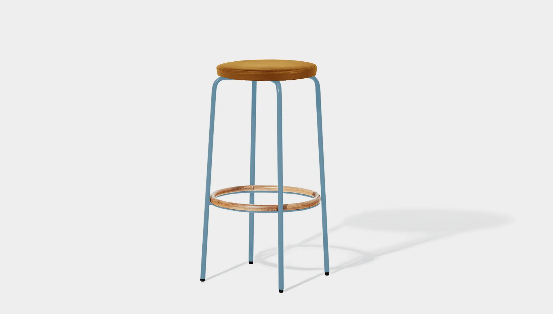 Milton Stool - Upholstered