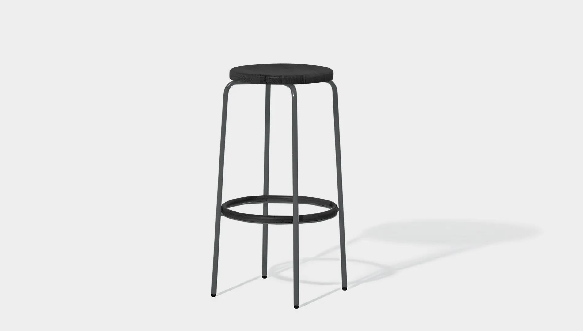 Milton Stool - Upholstered