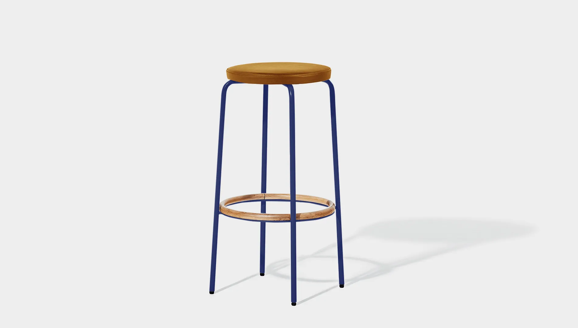 Milton Stool - Upholstered