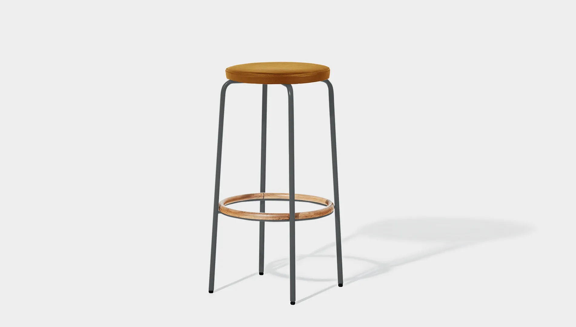 Milton Stool - Upholstered