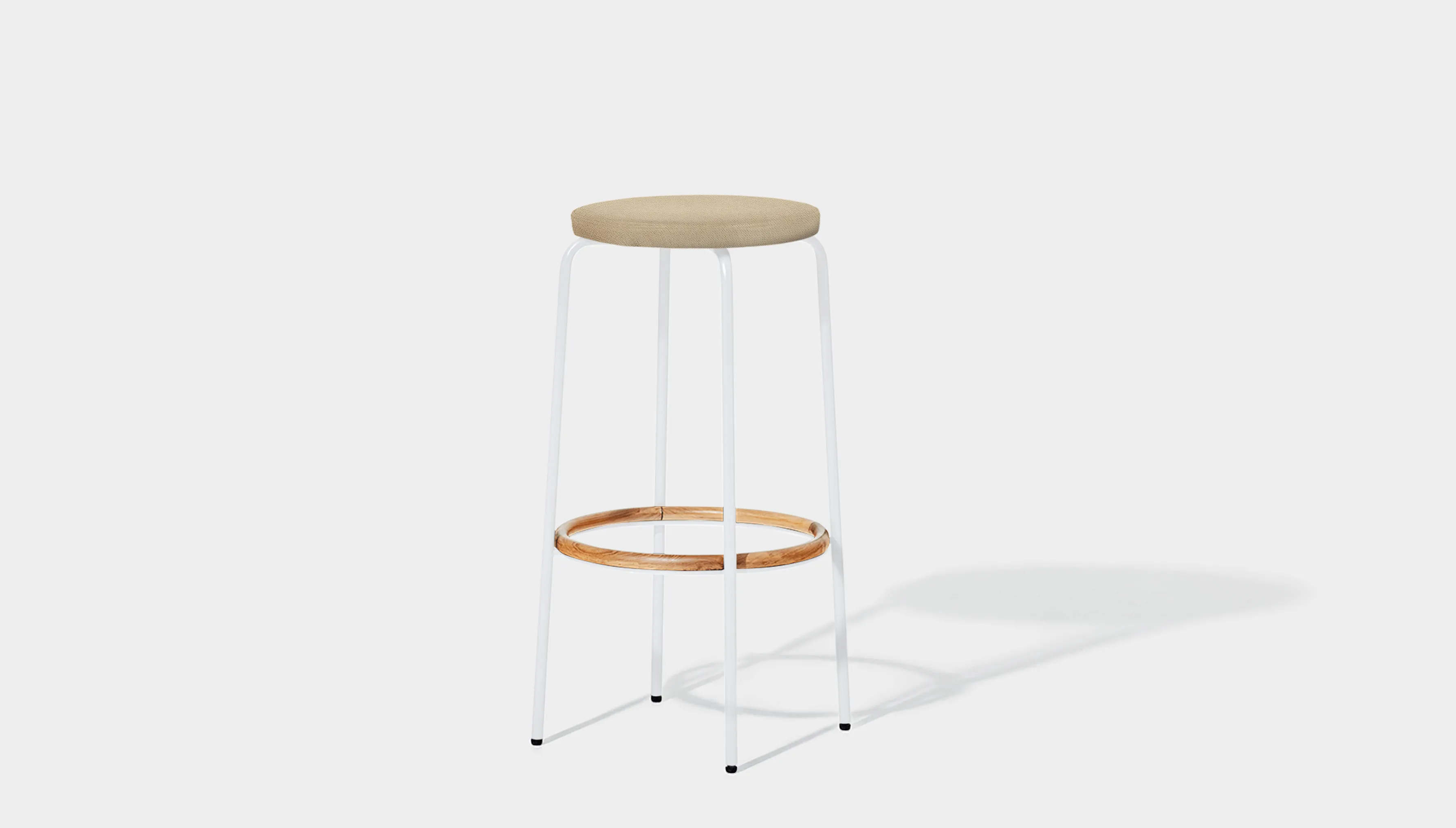 Milton Stool - Upholstered