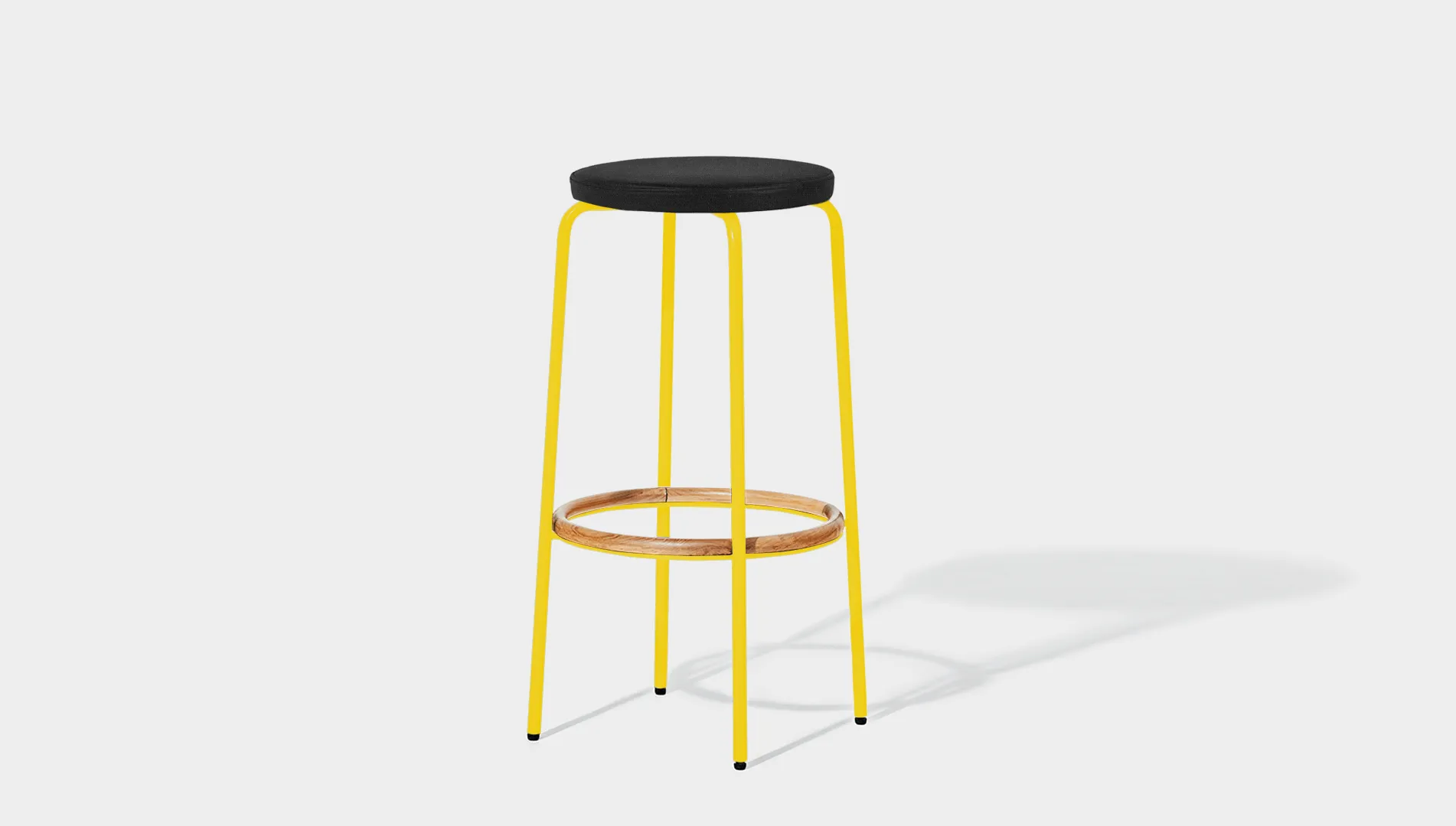 Milton Stool - Upholstered