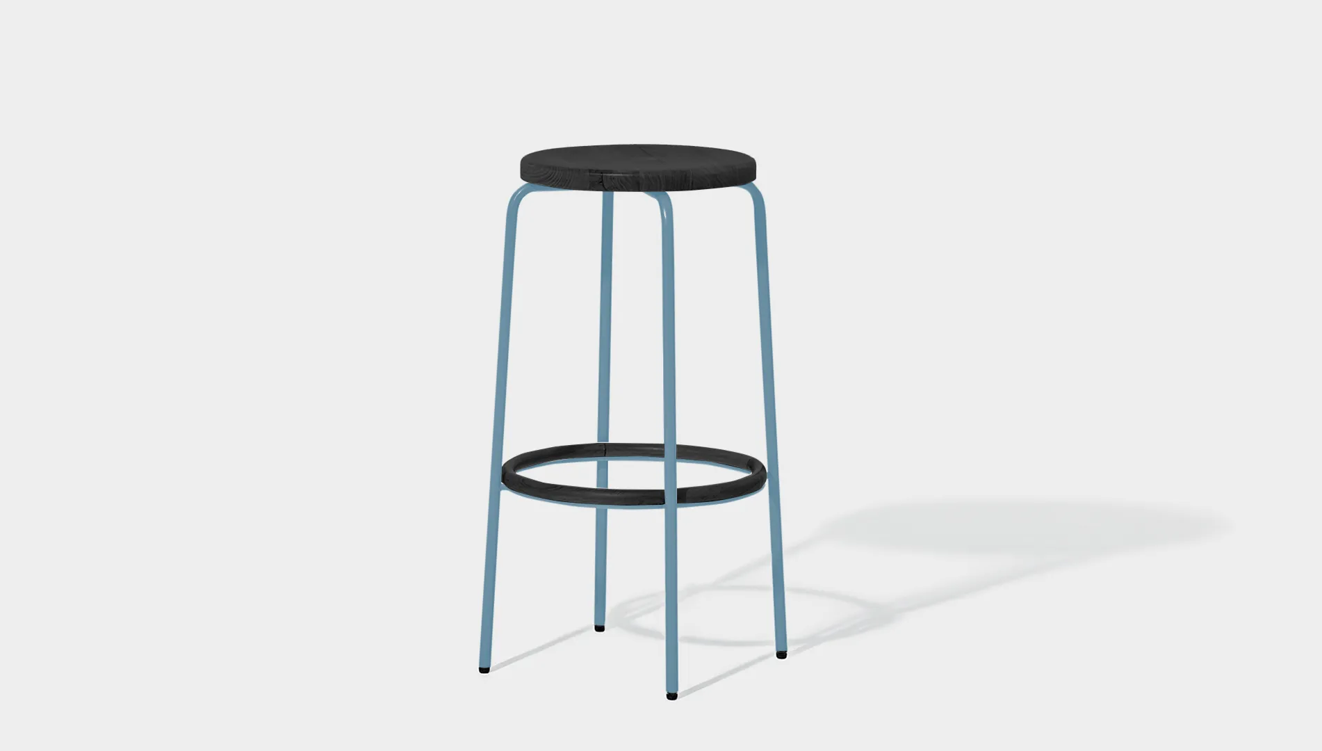 Milton Stool - Upholstered