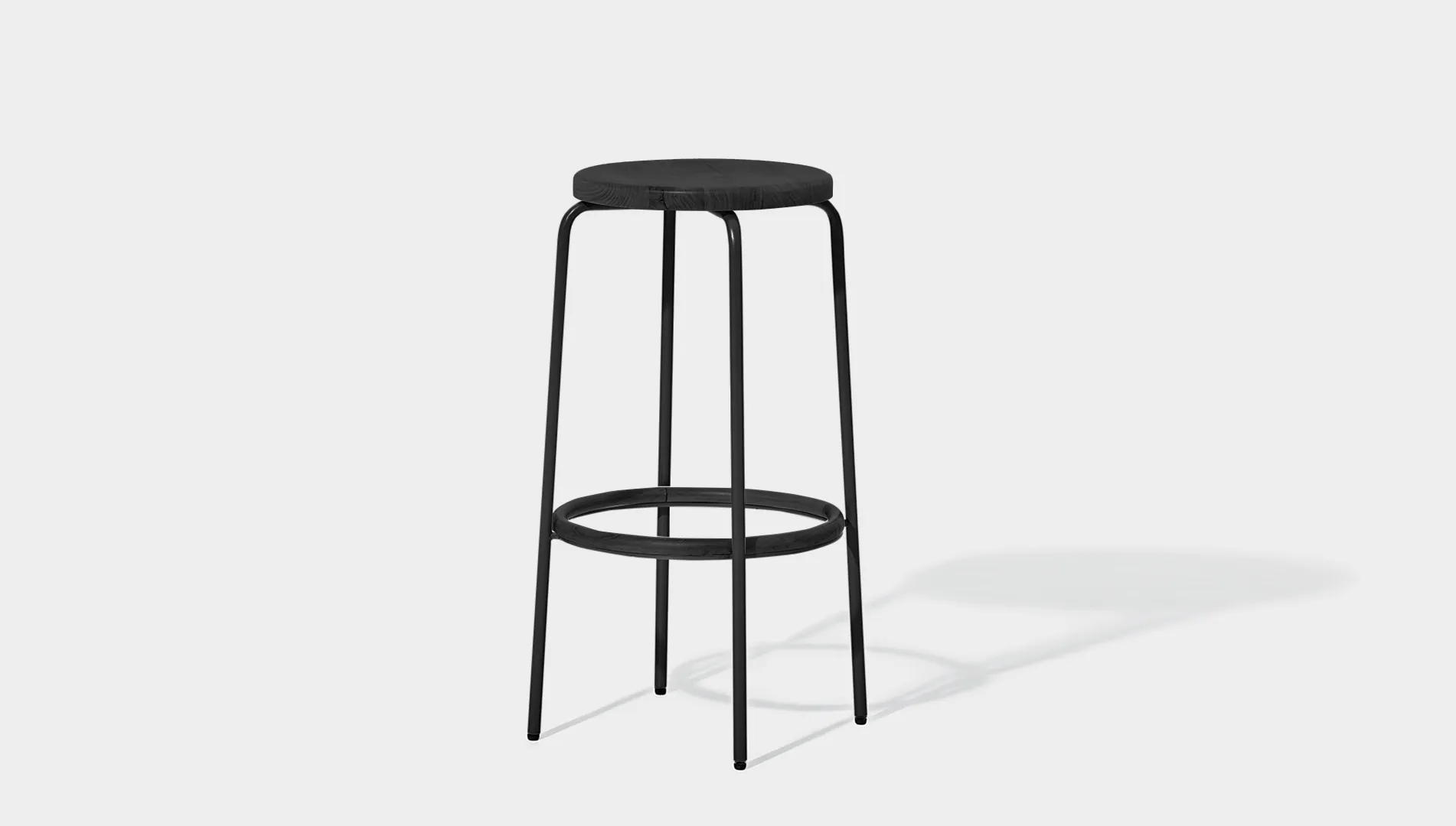 Milton Stool - Upholstered
