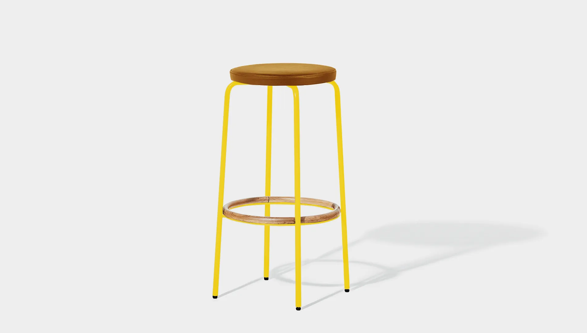 Milton Stool - Upholstered