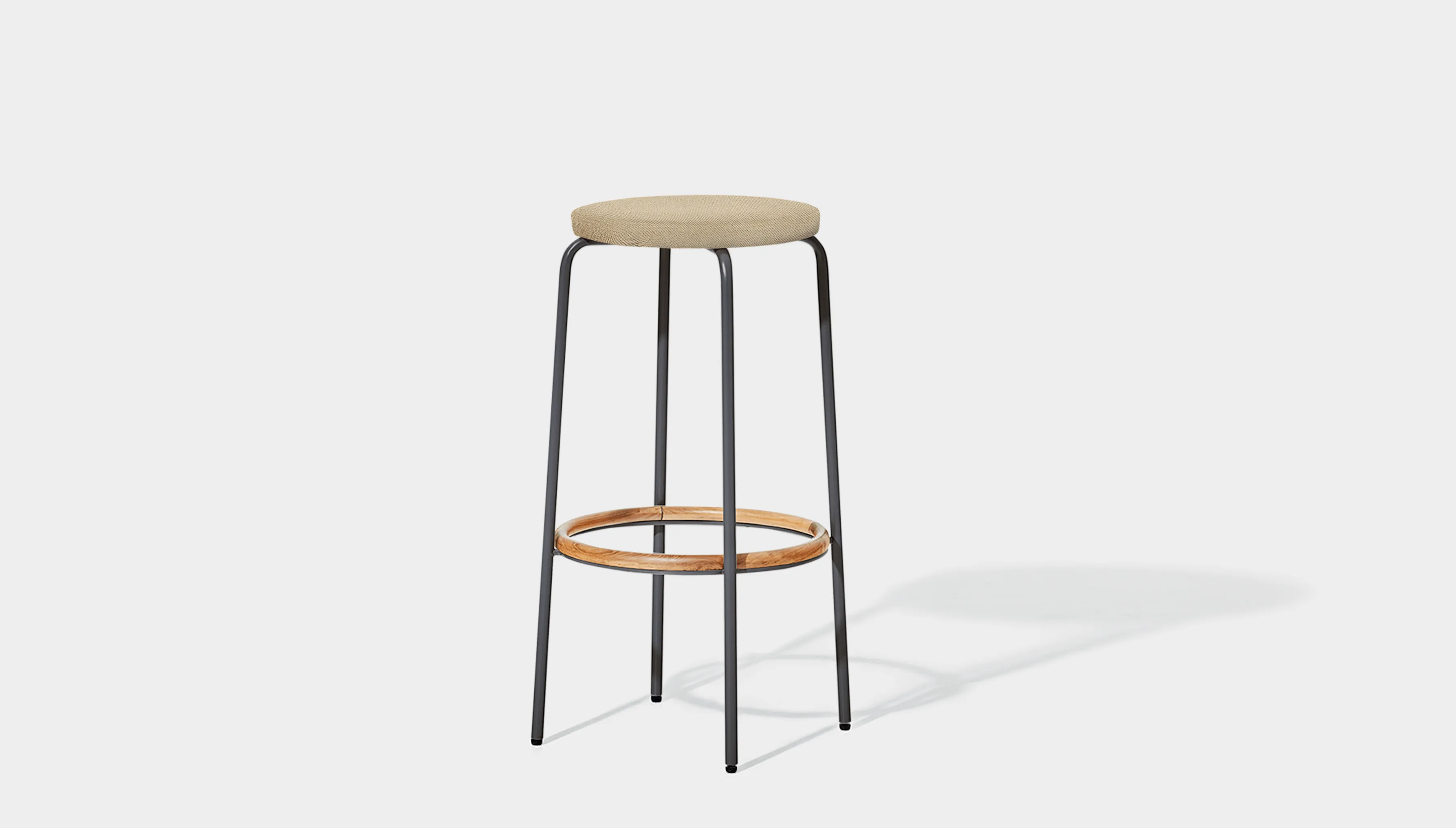 Milton Stool - Upholstered