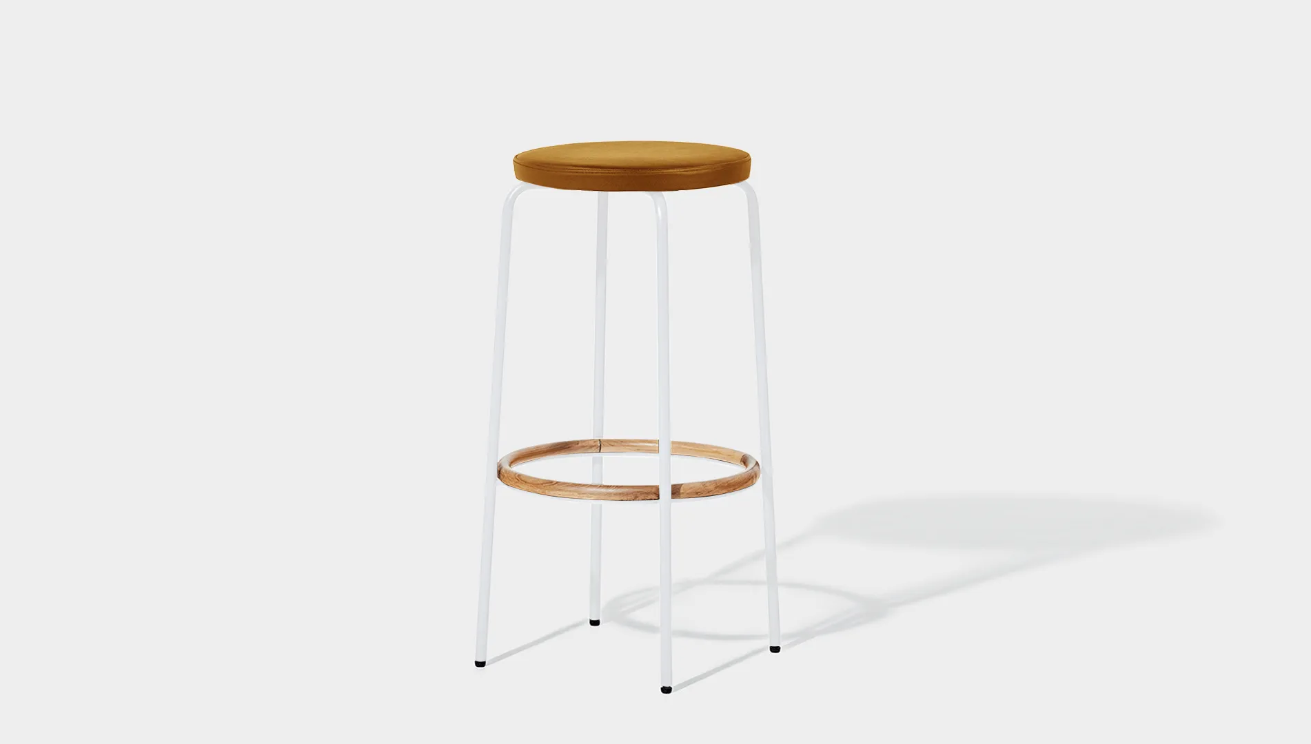 Milton Stool - Upholstered