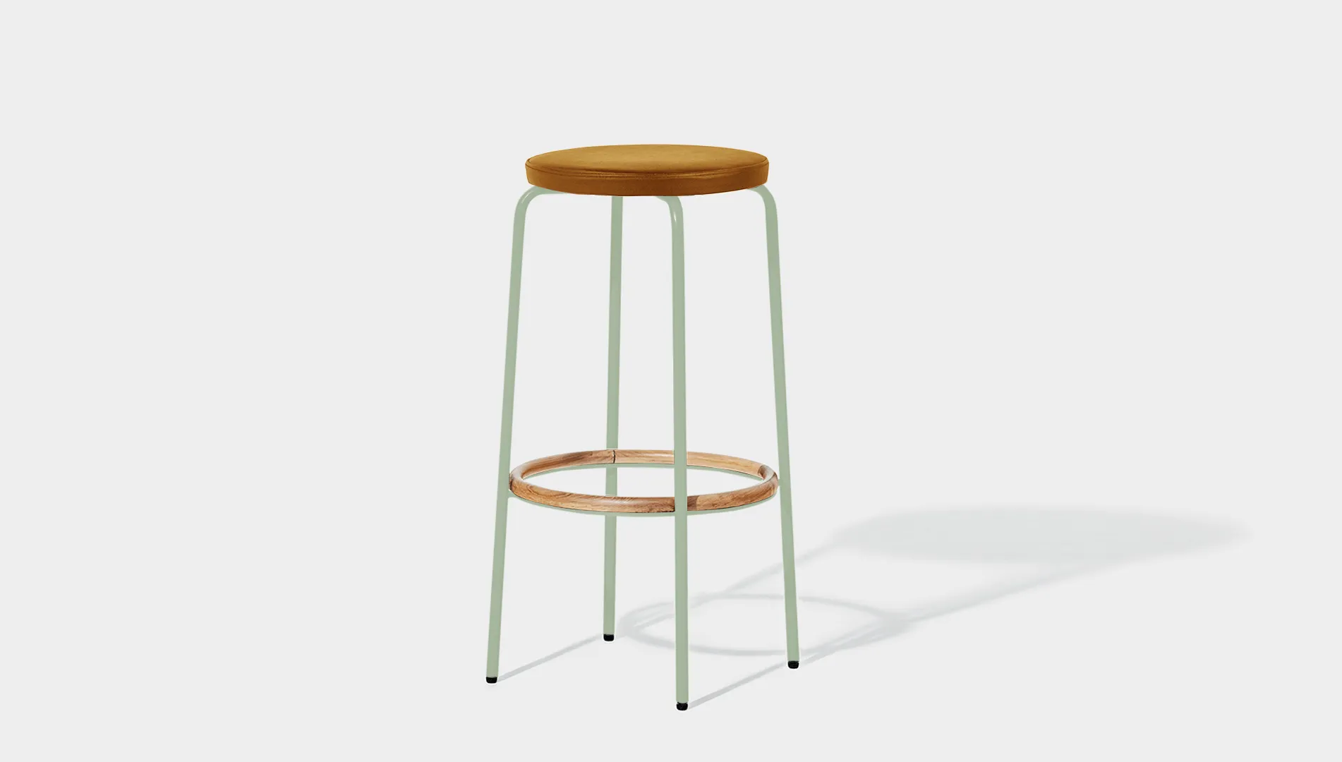 Milton Stool - Upholstered
