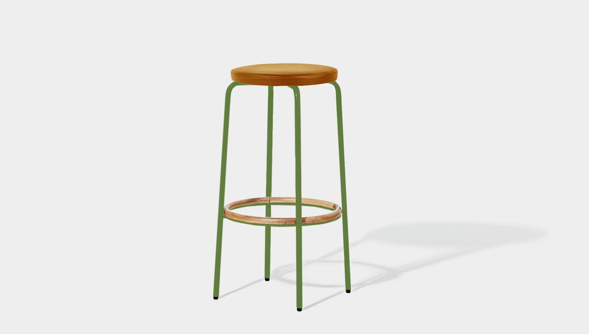 Milton Stool - Upholstered