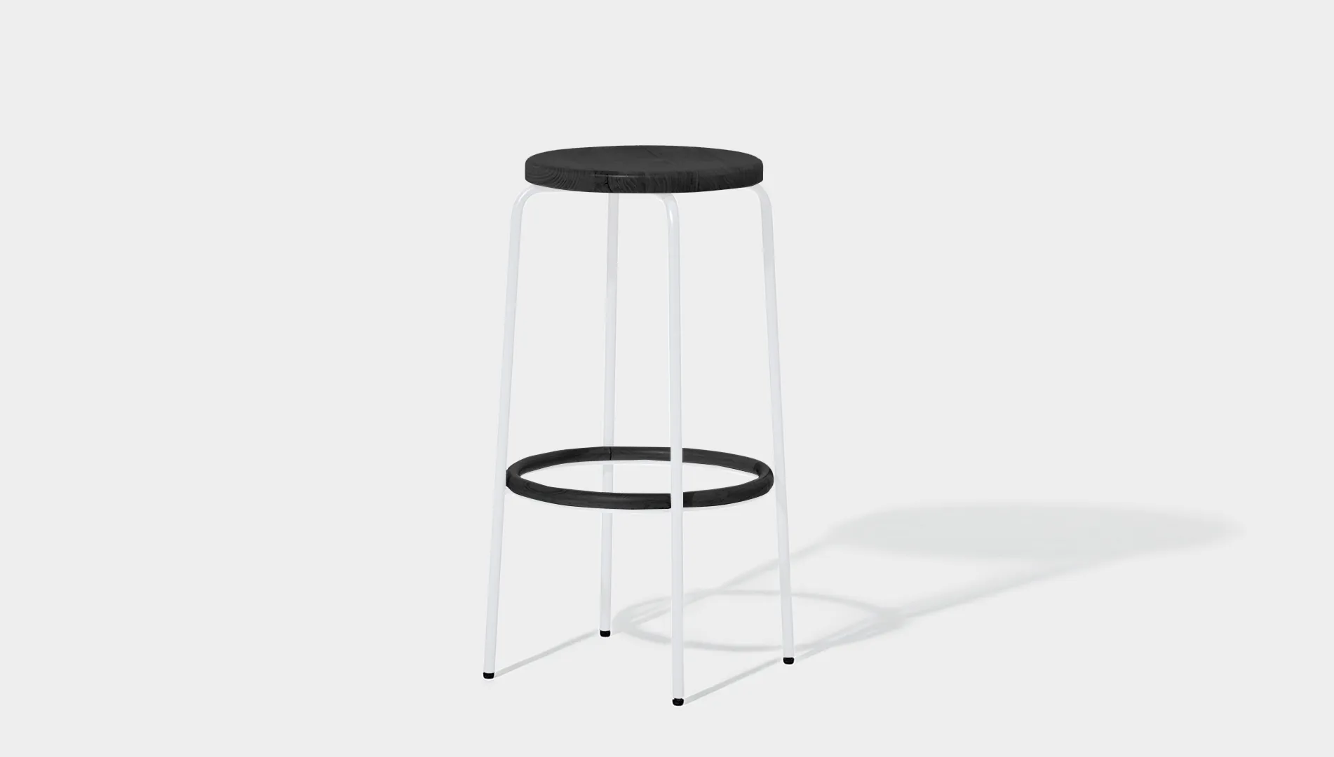 Milton Stool - Upholstered
