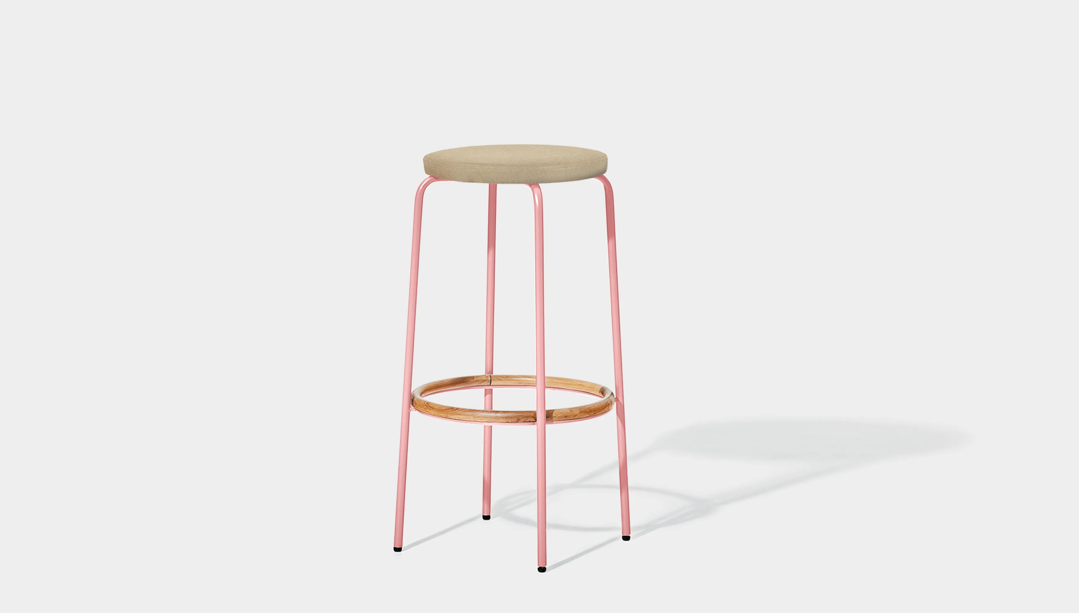 Milton Stool - Upholstered