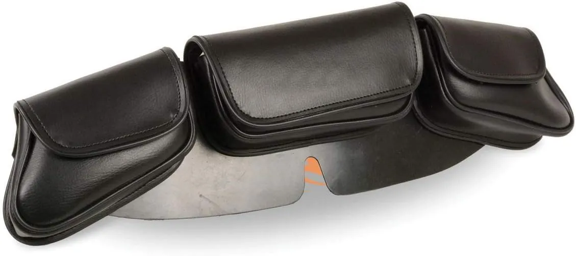 Milwaukee Performance SH67104 Black Triple Pocket PVC Travel Windshield Bag - One Size