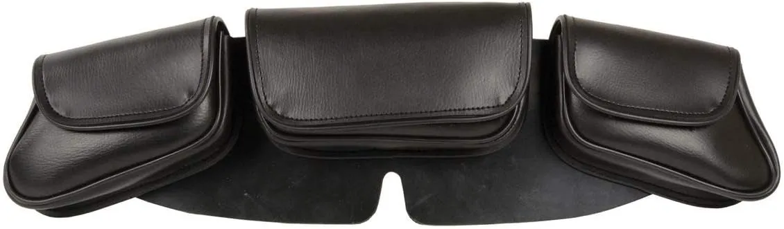 Milwaukee Performance SH67104 Black Triple Pocket PVC Travel Windshield Bag - One Size