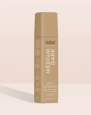 MineTan Medium Dark Self Tan Mousse - 6.7 oz.