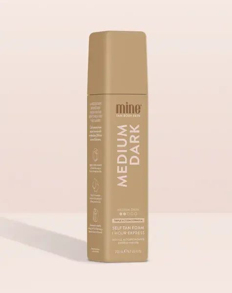 MineTan Medium Dark Self Tan Mousse - 6.7 oz.