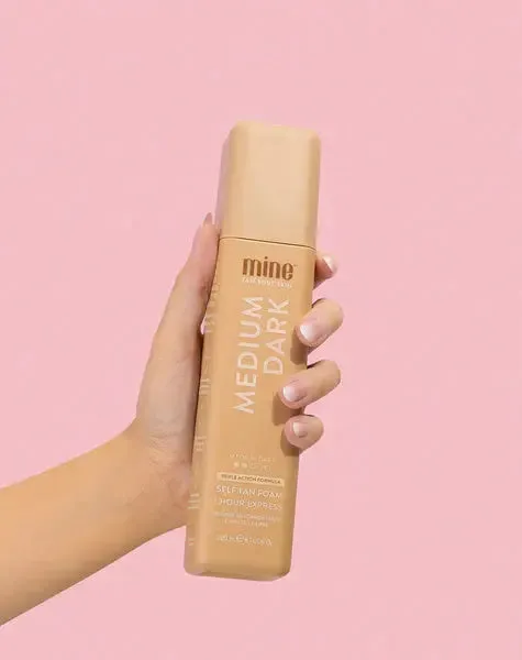 MineTan Medium Dark Self Tan Mousse - 6.7 oz.